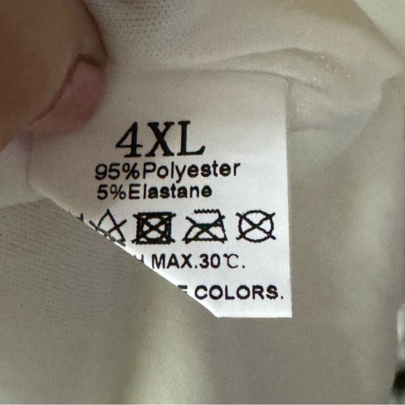 Plus size sequin blouse 4X - Picture 3 of 5